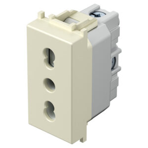 BPresa 2P+T 16A Avorio
